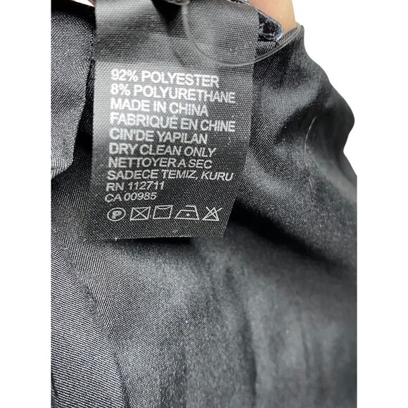 Jay Godfrey Womens 2 Minimalist Black Longline Blazer Career Dress NWT $345 - Picture 7 of 11